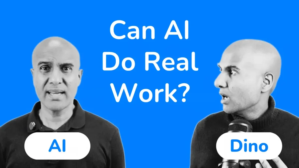 Can AI do real work?