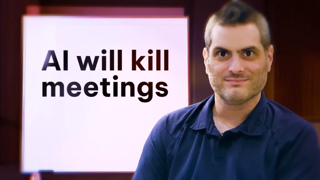 Will AI kill meetings?