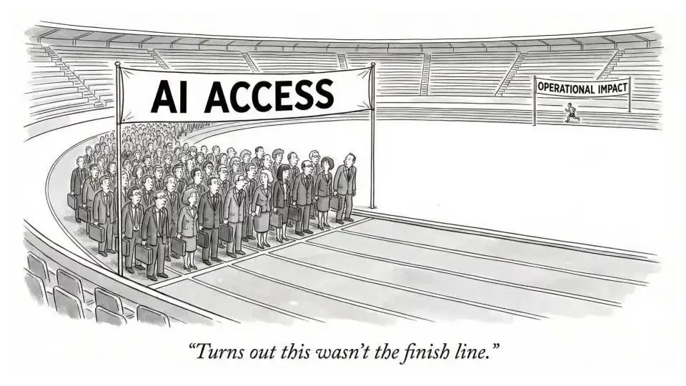 You’re not behind on AI. And that’s the problem.